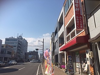 福もみ店舗。静岡駅から徒歩１３分。車で２～３分です。